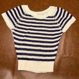 aerie Striped Nautical Sweater Women's Size M